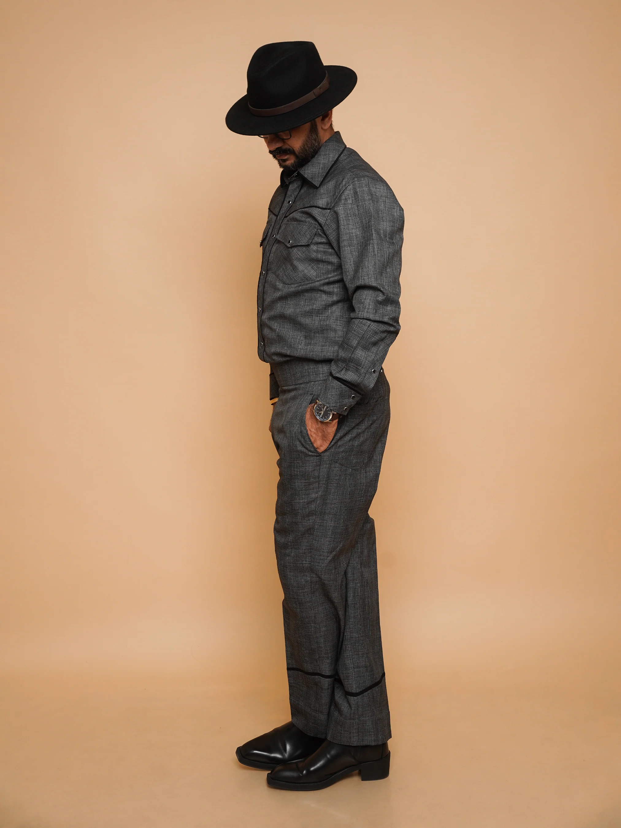 Western Modern Straight-fit Pants - Image 4