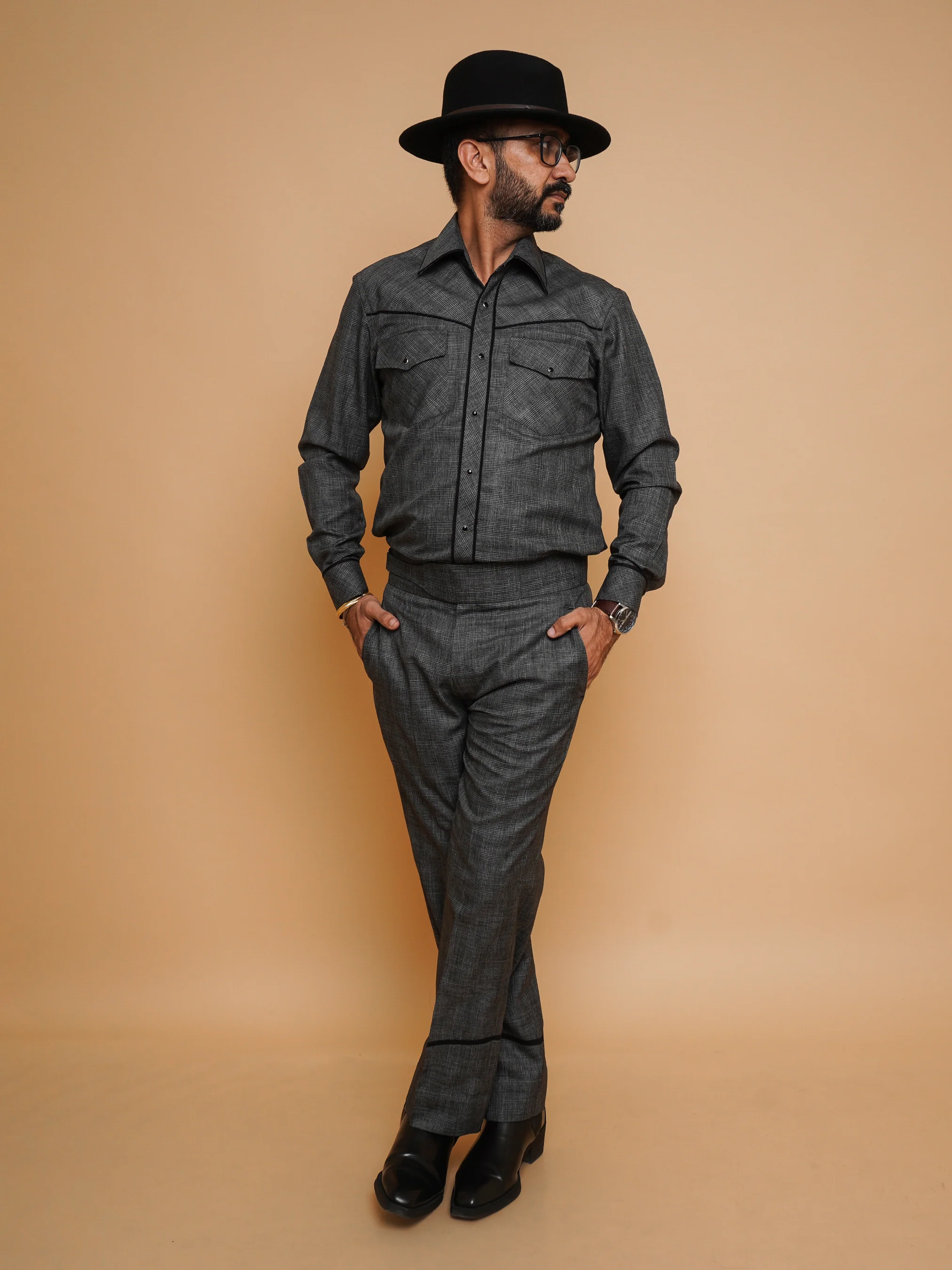 Western Modern Straight-fit Pants - Image 5