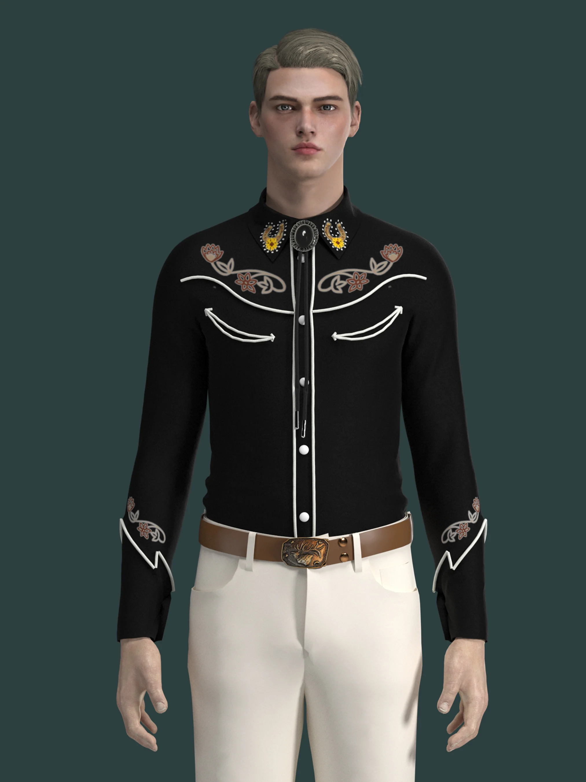Western Style Cowboy Shirt