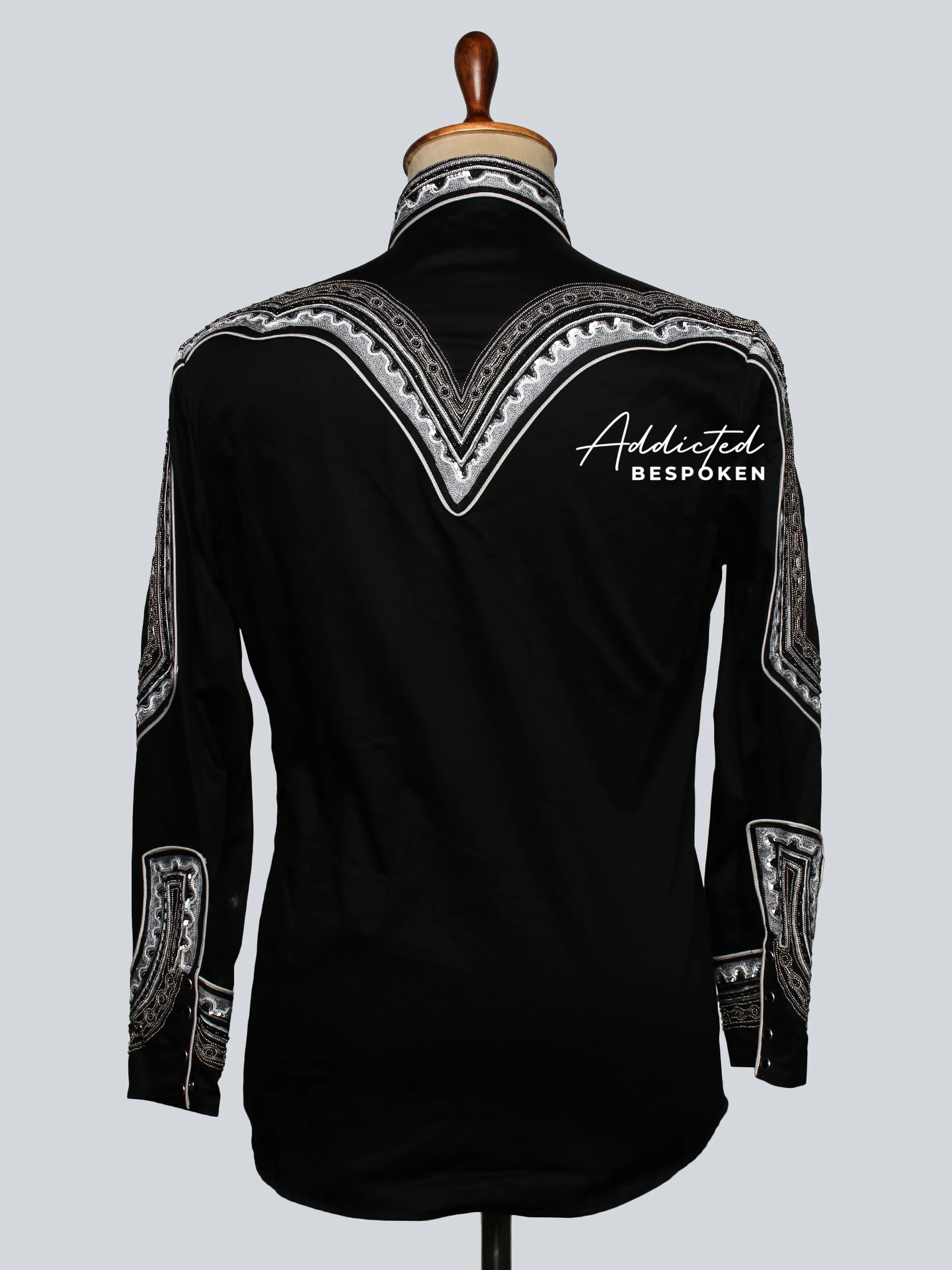 Western Thread Embroidered Shirt - Image 7