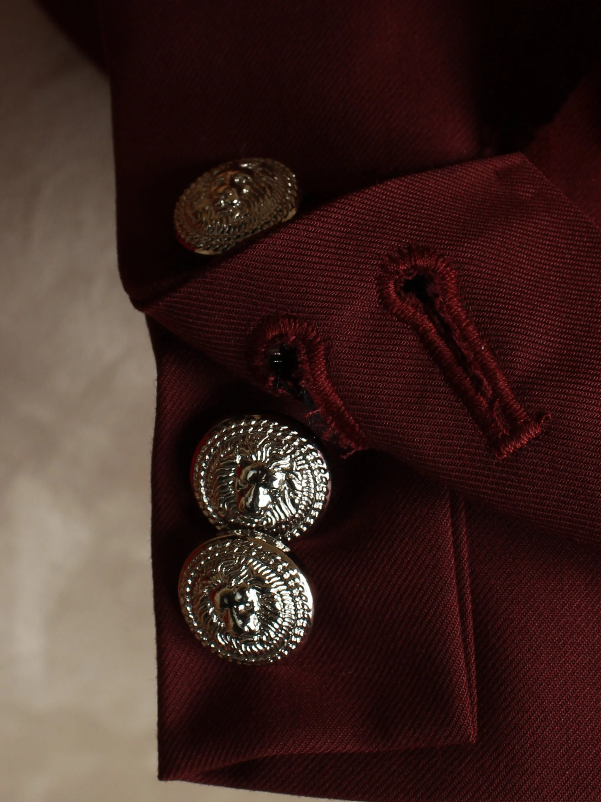 Wine Tuxedo Suit - Image 6