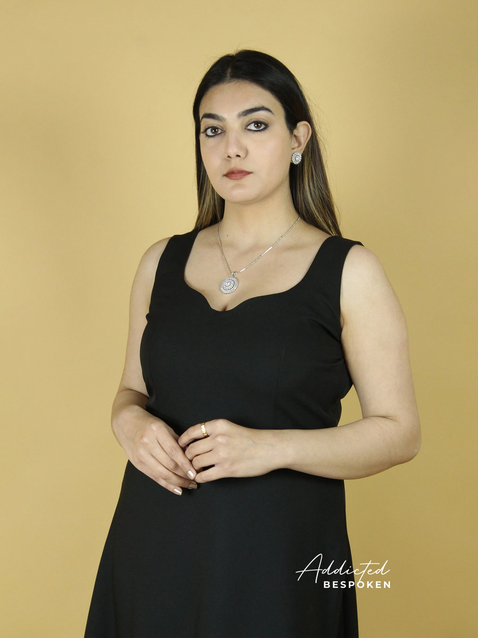 Women Black Dress - Image 5